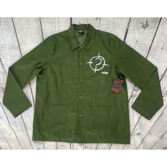 DC Comics The Riddler Jacket NWT! - Picture 4 of 13
